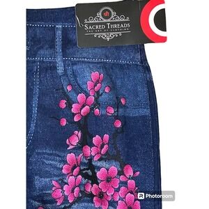 NWT Sacred Thread Jeggings w/Lots of Stretch, Wide Waist, Comfortable Soft
